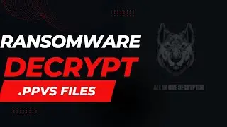 Decrypt PPVS Virus File| (.PPVS) Ransomware Removal & Decrypt.PPVS Files
