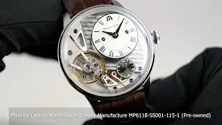 Maurice Lacroix Masterpiece Gravity Manufacture MP6118-SS001-115-1 (Pre-owned)