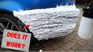 Snow Foams Does they work?  Untreated Vs Brute Vs Spritzer