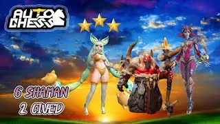 6 SHAMAN FEAT GEM ARTISAN B3 VS ANOMALI PLUM GUY !! S33 - AUTO CHESS Indonesia