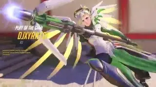 DJX as Mercy | Hanamura Point POTG