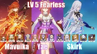 Stygian Onslaught Lv 5 Fearless | 6.3 | Genshin Impact