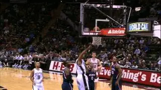 Tim Duncan Sees 20/20 Against the Hawks