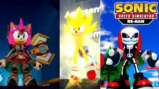 Sonic Speed Simulator Re-Ran(Fan Game) - Roblox