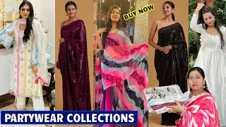 Buy Latest Party Wear Saree /Salwar Kameez / Sequence Saree / Gown #Prititrendz