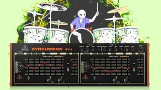 Behringer SYNCUSSION SY-1 - How Kickdrums ALL MODES (No Talk)