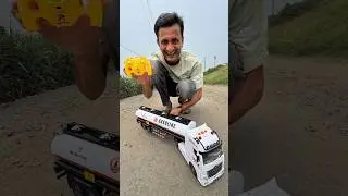 Rc big container truck unboxing
