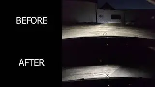 Mercedes w211...Światła Ksenonowe...Projektory OEM Regenerowane(g&oacute;ra)  vs  NHK 