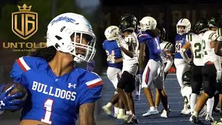 Rico Flores Jr. & Folsom BullDogs BLOWOUT Monterey Trail In There 1st Home Game Of The Season!!!!!