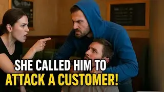 Waitress CALLS Boyfriend to ATTACK Customer in Restaurant! | Caught on Bodycam with BR Subtitles