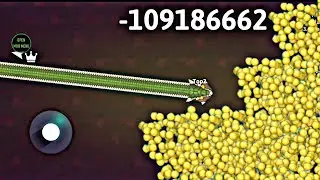 SNAKE IO 🐍 GAMEPLAY NEW MODE HACKER SNAKE IO GAME VIDEO VIRAL VIDEO 