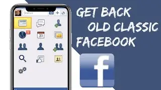 How to Switch Back to Classic Facebook Page Design and Layout | Get Old facebook