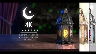 4K Lantern - Ramadan After Effects Templates