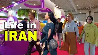 🇮🇷 IRAN walking in Shiraz 2024: International Exhibition vlog (ایران)