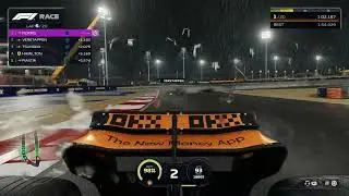 F1 25 Lando Norris McLaren | Bahrain Grand Prix | Racing In Rainy Weather - F1 25 Gameplay.
