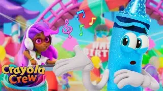 Finding Fizz's Dance! | 20 Minutes of Crayola Crew Full Episodes | Fun Imagination Cartoons for Kids