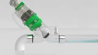 Flovac vacuum valve simulation