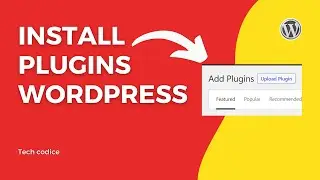 How to Install Wordpress Plugins (for beginners) 