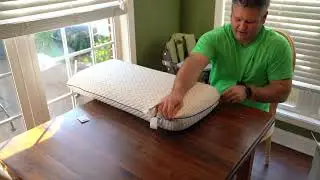WEEKENDER Ventilated Gel Memory Foam Pillow Unboxing