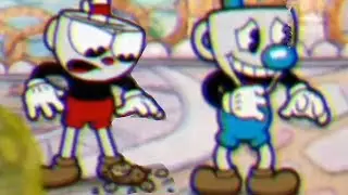 Cuphead And Mugman Reaction To Dropping The Astral Cookie