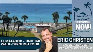 Okaloosa Island Condo For Sale - El Matador, 168 #OkaloosaIsland #ElMatadorResort #GulfFrontCondo