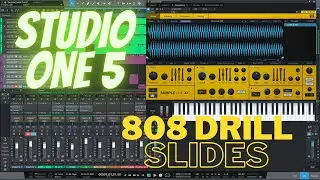 How to make a drill beat in Studio One Part 2 808 slides