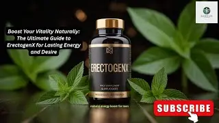Boost Your Vitality Naturally: The Ultimate Guide to ErectogenX for Lasting Energy and Desire#health