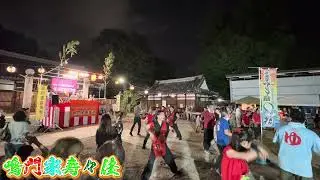 河内音頭 鳴門家寿々佳 追悼　ヤンレー節河内音頭　鳴門家寿美若　渋川神社　R7.9.13