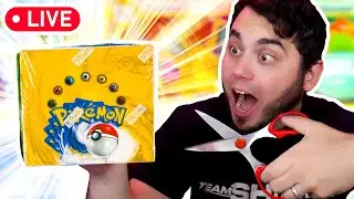 We Opened the Original BASE SET POKEMON Booster Box! (INSANE OPENING)