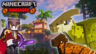 HUGE Expansion to JURASSIC WORLD in Minecraft