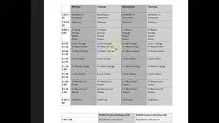 SMS Student Schedule Explanation 20-21