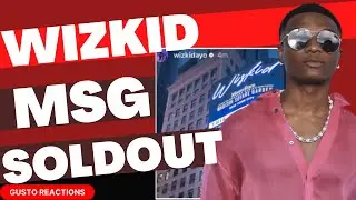 WIZKID Sells Out MSG New York | What's BIG WIZ Bringing Today?