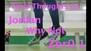 Jordan Why Not Zer0.1: Performance Review
