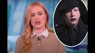 Second part reaction from the Evan Rachel Wood on The View  complete manic disaster