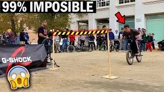 COMPETICIÓN LOCA DE SALTO EN BMX 😱 +100 BIKERS