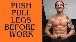 Gen X builds a Jacked Athletic Body! Push * Pull * Legs home Workout 