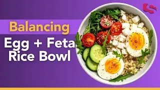 Egg & Feta Rice Bowl | Glutathione-Boosting Weight Loss Meal