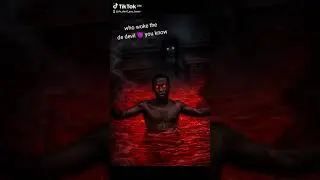 Red eyes, dark waters&hellip; something evil rises 🩸👁️ #CreepyVibes #DarkAesthetic #creepy #halloween