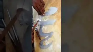 How to Stainless steel craft are Made | Stainless steel mashallah how to made