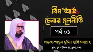Principles of Recognizing Bid'ah | Part One | Discussant: Mufti Abdul Mumin | NASIKI MEDIA