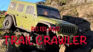 R.C. Trail Crawling the Axial Scx6 Jeep back on Proline Hyrax&rsquo;s. Video 3