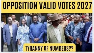 Opposition VALID VOTES 2027 Presidency