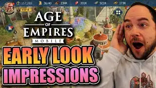 Обзор игрового процесса первого дня [Региональный бета-тест] Age of Empires Mobile