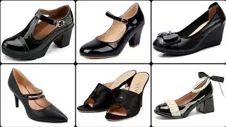 BLACK🖤 MOST TOP COMFORTABLE  EVERYDAY FOOTWEAR SHOES LATEST TRENDING SHOES