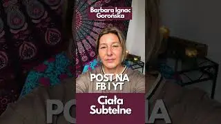 👩&zwj;🦳Ciała subtelne🔮Barbara Ignac Gorońska💜 #emocje #masażzintencją #reiki  #odcieciaenergetyczne