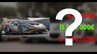 Erkennst Du den Listenpreis der Supercars? (Schwer!) Car Quiz | SupercarWave