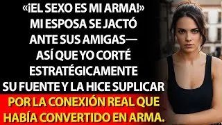 «¡El s*x es mi arma!» Mi esposa se jactó ante sus amigas — así que la desarmé por completo.