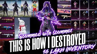 Destroyed 16 Lakh Inventry In Seconds | Pubg Mobile