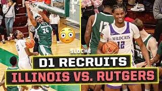 D1 HOOPERS WENT AT IT!! Morez Johnson & Lathan Sommerville Face Off!