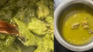 Chicken ka Hara Korma recipe| Green Chicken Korma #chickenkorma